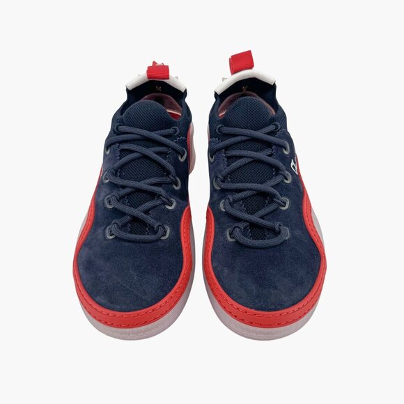 Christian Louboutin Arpoador Navy Drawstring Sneakers Size 39.5 US 9.5 Women's - Picture 3 of 16